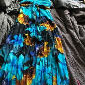 Elena Karan Maxi Dress